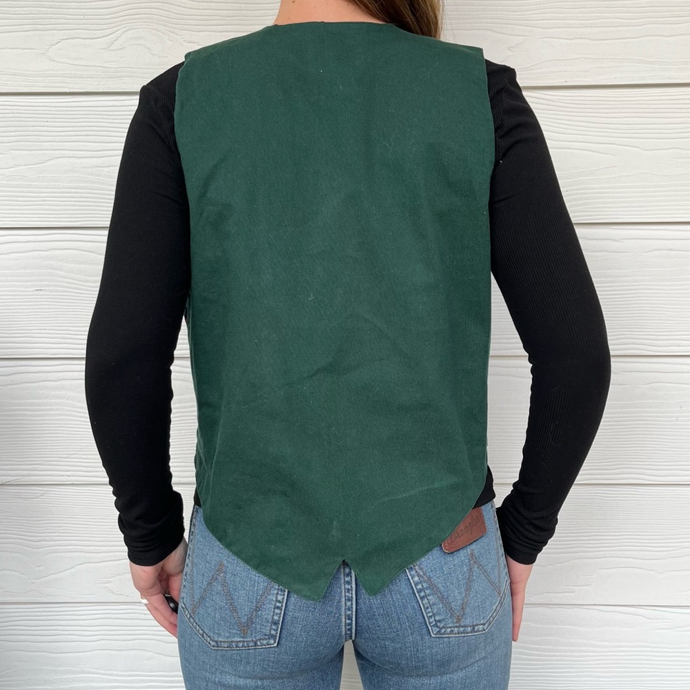 Vintage Solutions Embroidered Floral Vest - Picture 3 of 6
